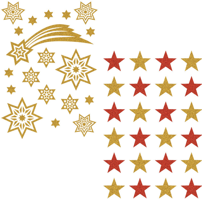 HERMA Schmucketiketten – Merry Christmas – 24 Stück – permanent – Silber