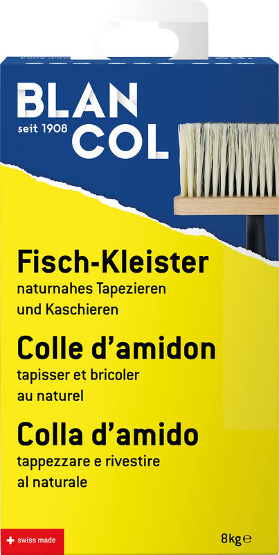 Blancol Fischkleister – 8000 g – weiss – auswaschbar, lösungsmittelfrei – zum Basteln