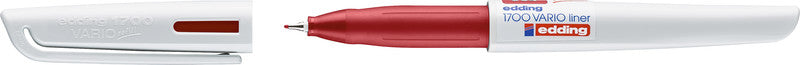 Edding 1700 Vario Fineliner 0,5 mm – rot – nachfüllbar
