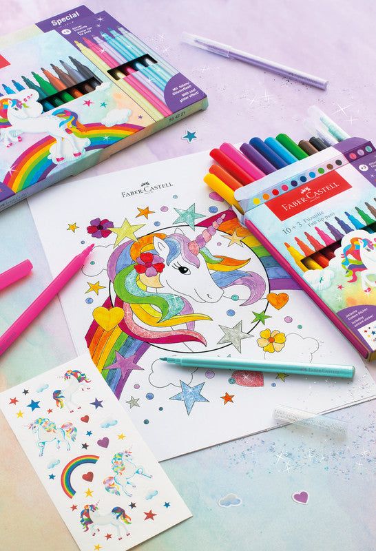 Faber-Castell Filzstifte, Strichbreite 1 mm, 24 Farben