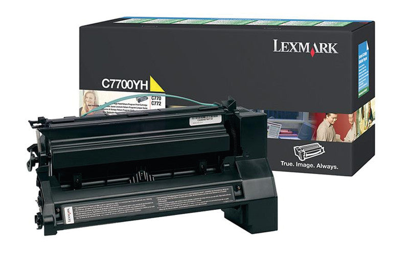 Lexmark Toner – Gelb, 10000 Seiten