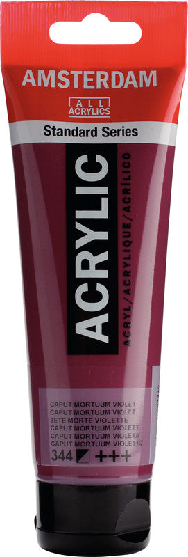 Royal Talens Amsterdam – Acrylic Standard – Acrylfarbe – Caput Mortuum Violett, 120 ml