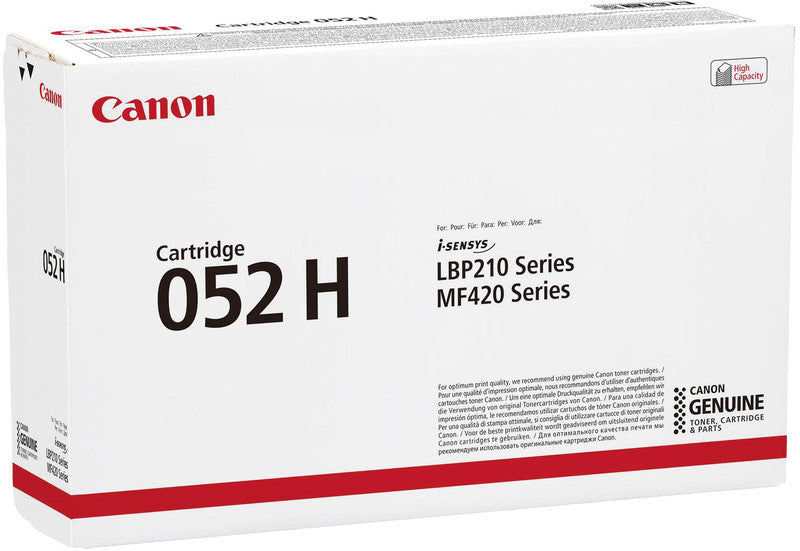 Canon Toner 052H – schwarz, 9200 Seiten