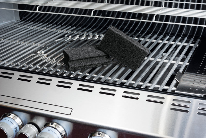 3M Schwamm – Schaumstoff, 13 × 3,8 × 7 cm, schwarz, für Grills, Ofenroste und Gehwegplatten, 1 Stk.