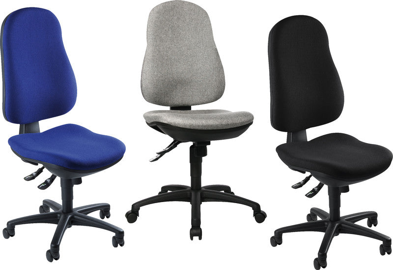 Topstar Bürostuhl Support Sy – 45 × 45 × 42–55 cm, 110 kg, grau