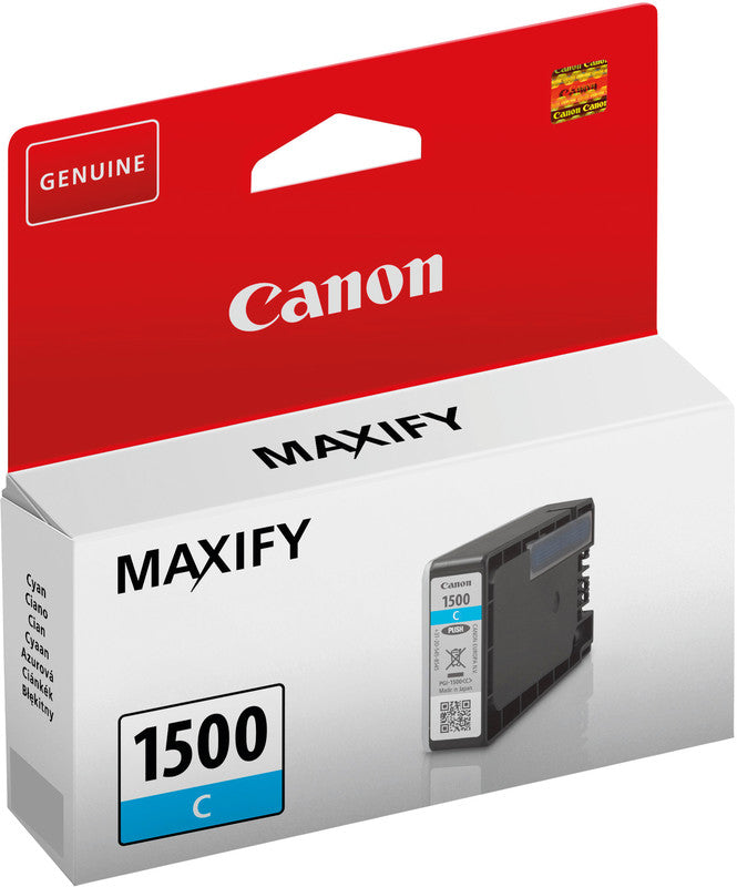Canon Tintenpatrone PGI-1500, cyan, 300 Seiten