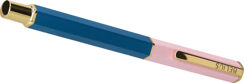 Belius Kugelschreiber – Rosa/Blau, Aluminium