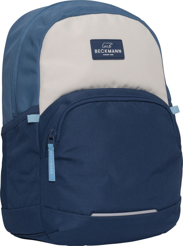 Beckmann Kindergartenrucksack Sport Mini – 12 l – Blau – B 25,0 × H 36,0 × T 16,0 cm