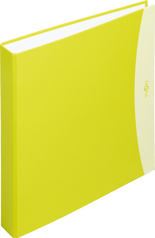 Pagna Zeigebuch – A4 Hochformat – 2-Ring Bügelmechanik, Ø 25 mm, Rücken 35 mm – Farbig Sortiert, mit Niederhalter