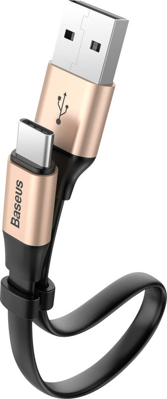 Baseus USB-Kabel, USB-C zu USB-A, 0,23 m, USB 2.0, Lade-/Datenkabel, für Geräte mit USB-C-Buchse