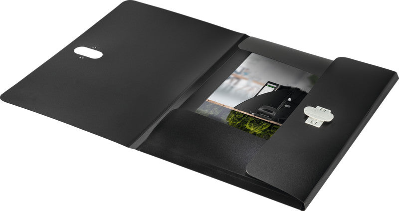 Leitz Sammelmappe für A4, Kunststoff, schwarz