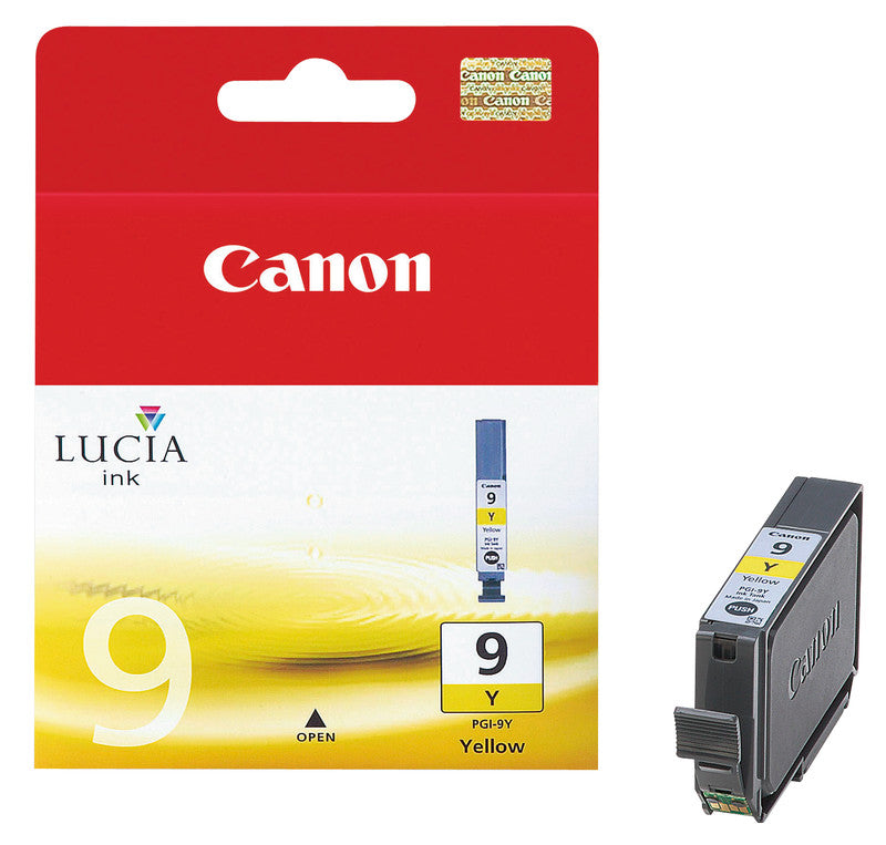 Canon Tintenpatrone PGI-9, Gelb, 1'070 Seiten – für Canon-Drucker
