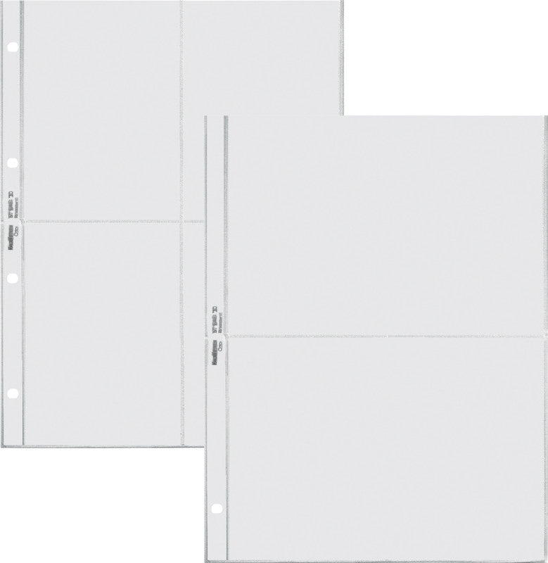 Kolma Sichtmappe A4 – Transparent, Kunststoff, Glänzend, 95 µm, 10er-Pack, 100% Rezyklierbar