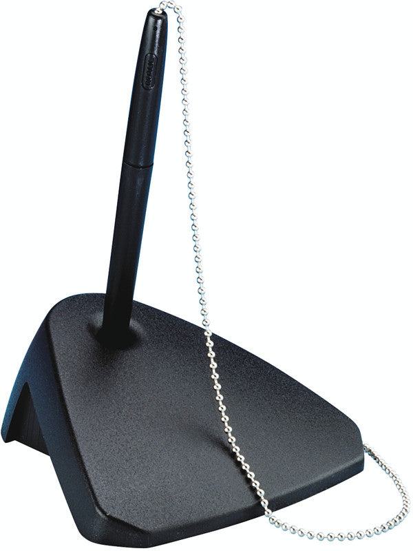 MAUL Stiftschlaufe – zum Aufschrauben, Kunststoff, Schwarz, 108 × 150 mm