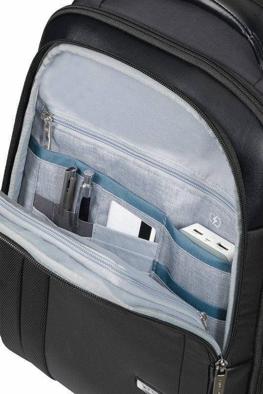 Samsonite Spectrolite 3.0 – Notebook-Rucksack – für 15,6" Notebook, 23–26,5 l, Polyester, schwarz, erweiterbar