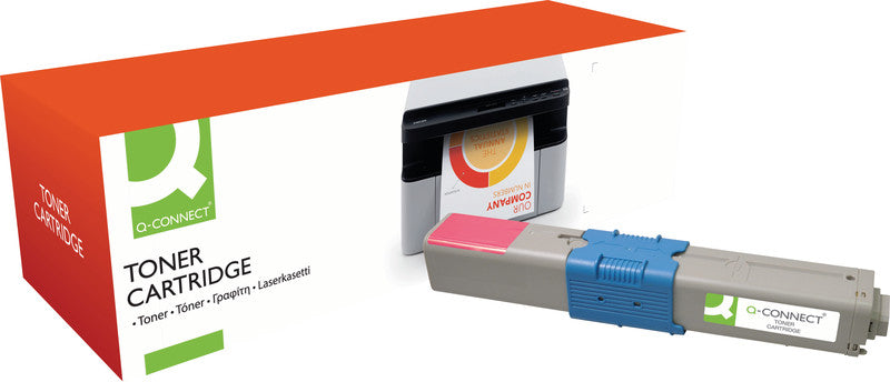 Q-Connect – Toner 44469705 – magenta, 2000 Seiten