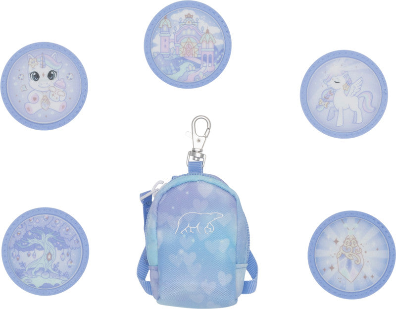 Beckmann Schulrucksack – 6-teilig – Unicorn Princess Ice Blue