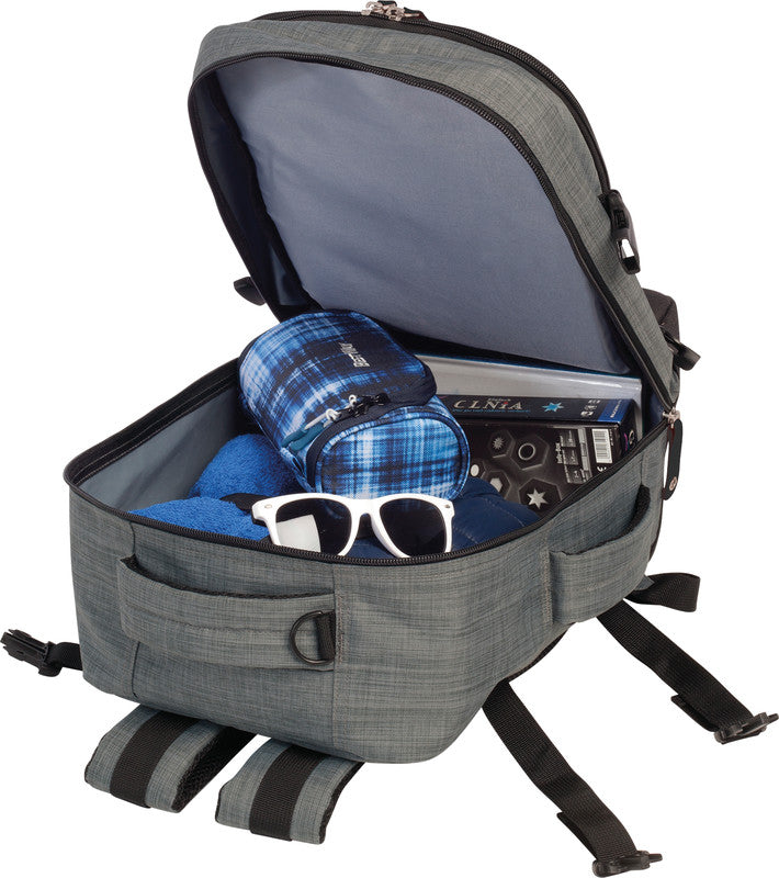 Bestway Cabin Pro Small – Notebook-Rucksack – für 14"-Notebook, 20 l, Kunststoff, hellgrau
