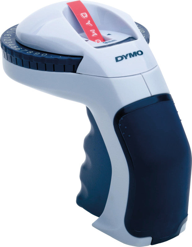 DYMO Omega – Beschriftungsgerät für 9 mm Prägebänder, 49 Symbole
