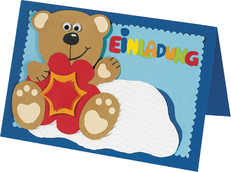Folia Ganzjahres-Bastelkoffer – 110-teilig