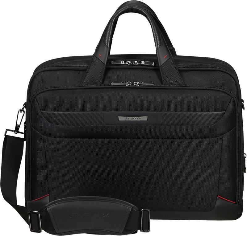 Samsonite Pro-DLX 6 Notebook-Tasche – 24,5/31 l, wasserabweisend, RFID-Fach, Nylon, schwarz