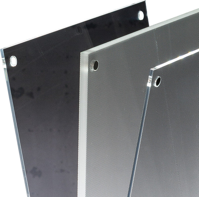 Sigel Tischaufsteller – 159 × 254 mm, transparent, Kunststoff, wiederablösbar