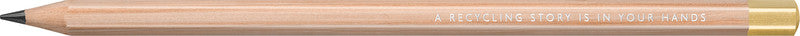 Caran d-Ache Caran d’Ache Nespresso Edition 5 Bleistift, Jumbo, HB, Mine Ø 3 mm, Natur – 3er-Set
