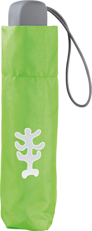 Step by Step Kinderregenschirm Doppler – Ø 50,5 cm, L 22,5 cm – Neongrün – Reflektierend
