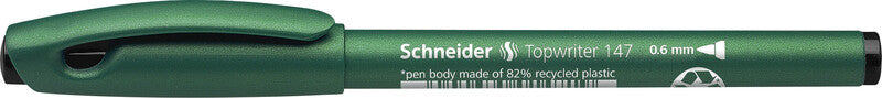 Schneider Schreibgeräte Topwriter 147 Fineliner – 10er-Set – Schwarz