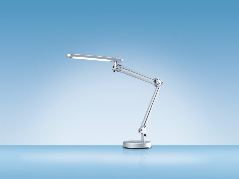 Hansa LED Tischleuchte – dreh- & neigbar – 5000 K – 394 lm 7 W – silber Aluminium
