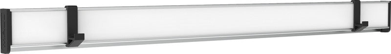 MAUL Whiteboard – 50 × 4,2 cm, magnetisch, inkl. 2 Haken, Verlängerungsadapter, Befestigungsmaterial