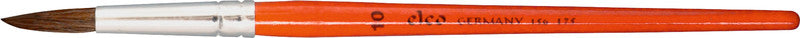 Elco pinsel Aquarellpinsel – Braun, Ponyhaar, Ø 6 × 150 mm, für Gouache, Zeichenkohle, Farbstifte (u. a.)
