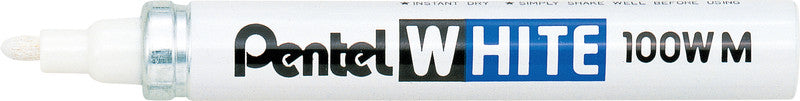 Pentel Permanentmarker für dunkle Materialien – weiss