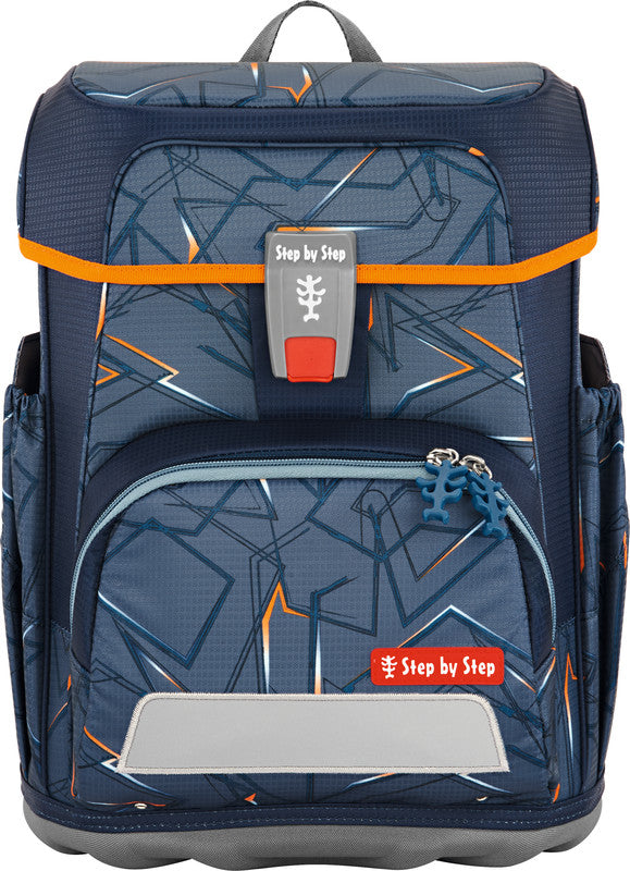 Step by Step Schulrucksack-Set Cloud – 5-teilig – Helicopter Sam – Recycelte Materialien