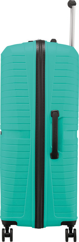 American Tourister Trolley Airconic – 101 l, Hartschale, 4 Doppelrollen, mit TSA, Aqua Grün, 49 × 77 × 31 cm