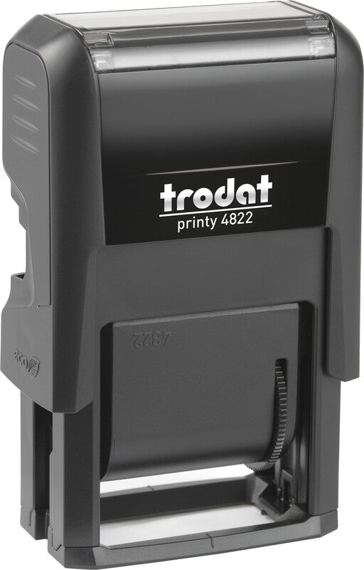Trodat Motivstempel – Motiv: Verschiedene Texte, Selbstfärbend, Kunststoff, 30 × 4 mm, Französisch