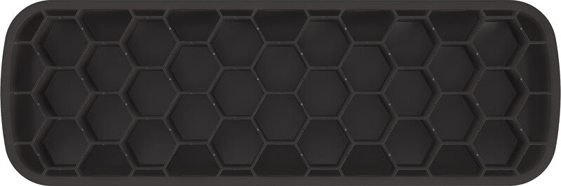 Fellowes Maus-Handgelenkauflage – Breyta – für Maus – HEX-Cushion, antimikrobiell – 180×60×17,5 mm – schwarz