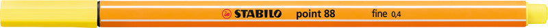 STABILO Point 88 Fineliner 0,4 mm – zitronengelb