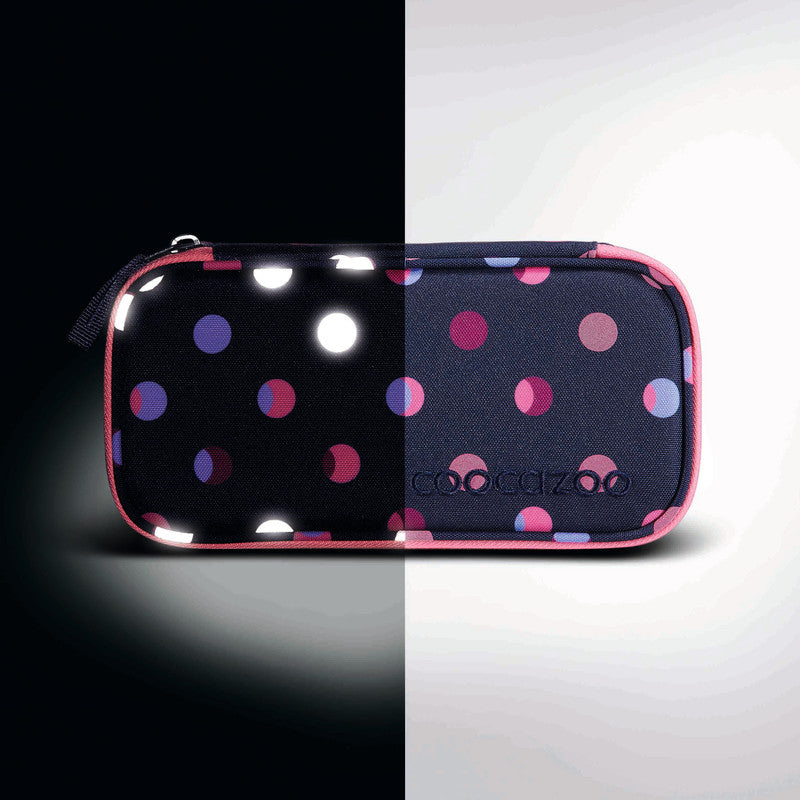 Coocazoo Schlamperetui, leer – Reflective Moons – Kunststoff – 24 × 6 × 11 cm