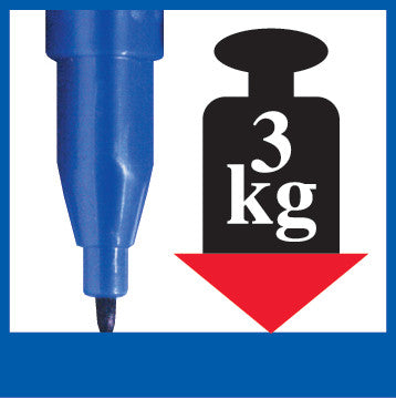 Faber-Castell Filzstifte Grip Colour, Strichbreite 1 mm, auswaschbar, 10 Farben
