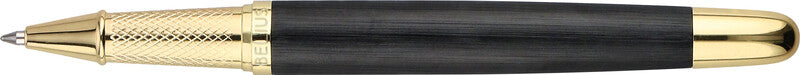 Belius Kugelschreiber – Schwarz, Aluminium