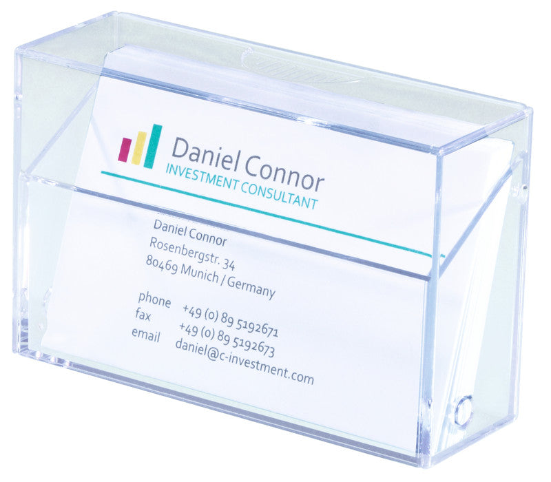 Sigel Stiftschlaufe – Kunststoff, Transparent, 95 × 60 mm