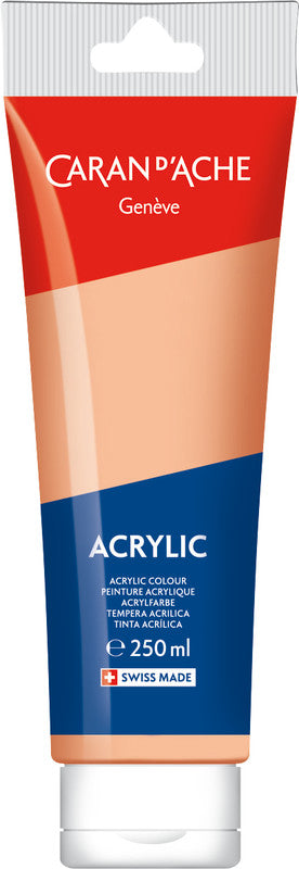 Caran d-Ache Caran d'Ache – Acrylfarbe – Fleischfarbig, 250 ml