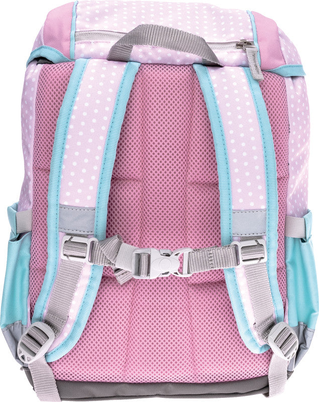 Funki Rucksack A4 PLUS+ – Süsses Einhorn – Rosa – B 35,0 × H 26,0 × T 17,0 cm