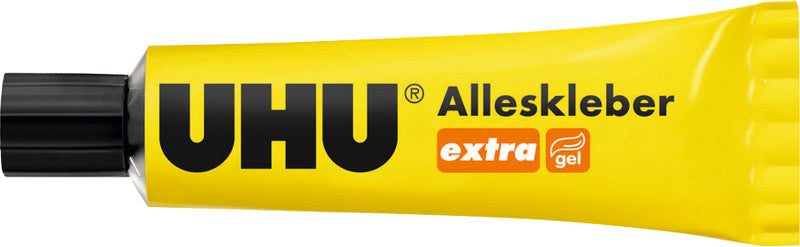 UHU Alleskleber – permanent, transparent, tropffrei, 31 g, für Holz, Porzellan, Metall u. a.
