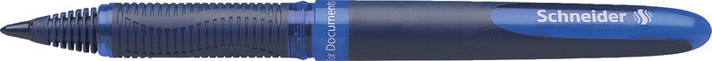 Schneider AG Schneider One Business – Tintenroller, dokumentenecht, mit Kappe, 0,6 mm, Blau