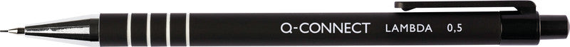 Q-Connect Lambda Druckbleistift – 0,5 mm, schwarz