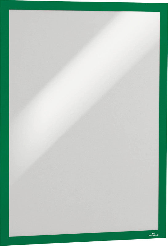 Durable DURAFRAME Magnetrahmen – A3 – Grün – 2er-Pack