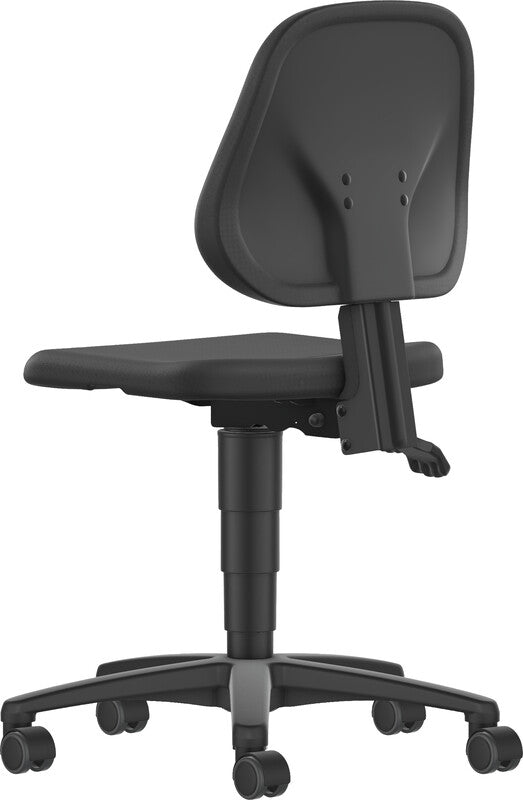 Bimos LIMBOS Unitec Bürostuhl – Polster – Schwarz, verstellbare Rückenlehne, 44–62 cm