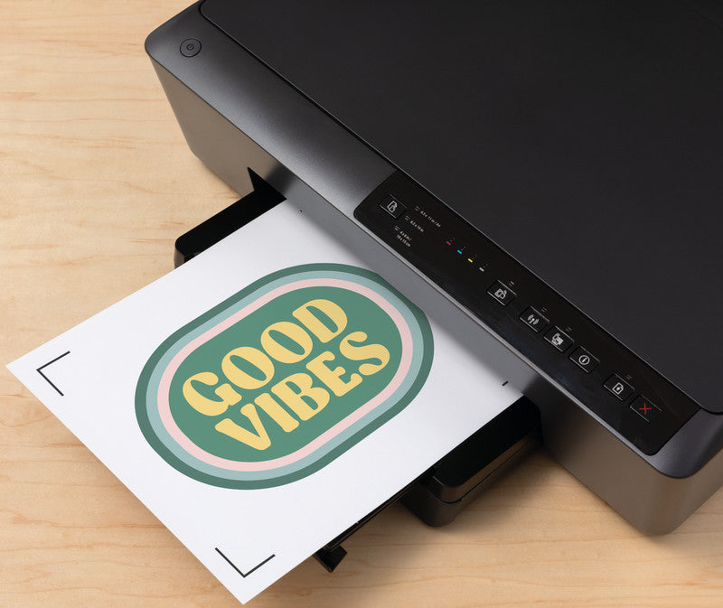 Cricut Aufbügelfolie – Weiss – 210 × 297 mm – für Cricut Maker, Explore und JOY Xtra